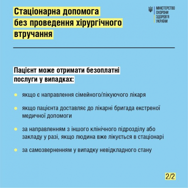 Бесплатная медицинская помощь в стационаре во время войны: куда обращаться внутриперемещенным лицам Бесплатная медицинская помощь в стационаре во время войны: куда обращаться внутриперемещенным лицам