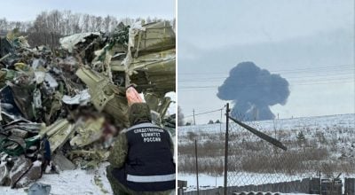 РФ с задержкой передала список пассажиров Ил-76: 65 военных должны были вернуть - Коордштаб
РФ с задержкой передала список пассажиров Ил-76: 65 военных должны были вернуть - Коордштаб