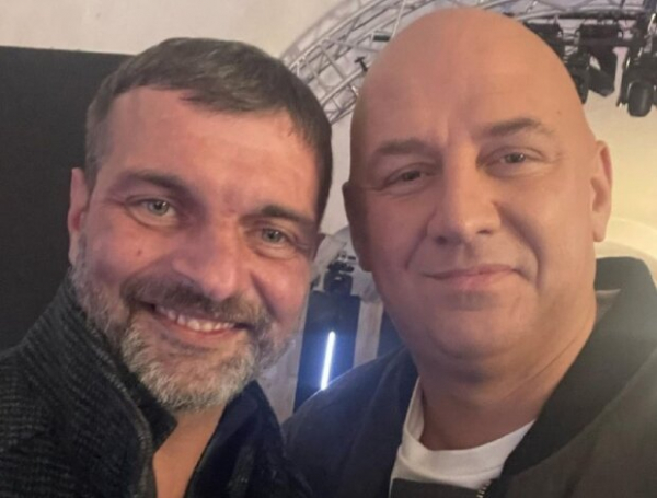 Потап умилил кадром с Михаилом Диановым, морпехом из Азовстали: "Важные слова, запомню..."