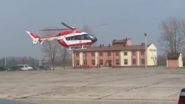 В Украине начали дежурить медики на вертолетах: "Как и обещали" В Украине начали дежурить медики на вертолетах: "Как и обещали"