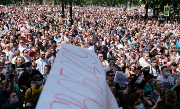 Хабаровск Matters &mdash; в России целый город восстал против режима "царя-самодура" Путина