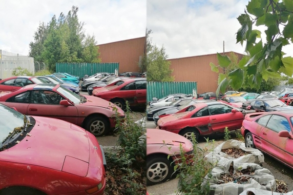 
Два десятка спортивных Toyota гниют под открытым небом
 