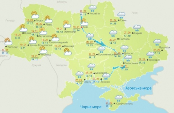 Погода в Украине на 13 июля - безумная стихия ворвется в некоторые регионы, кого заденет опасность