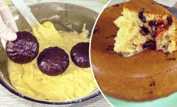 Изумительный пирог с зефиром в духовке: порадуйте близких вкуснятиной к чаю