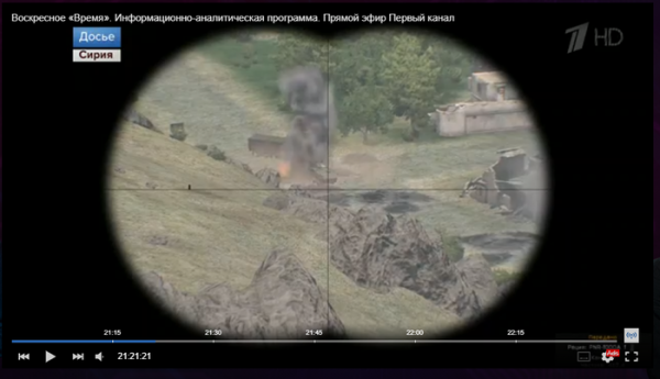 На российском ТВ выдали кадры из компьютерной игры за бои в Карабахе
На российском ТВ выдали кадры из компьютерной игры за бои в Карабахе