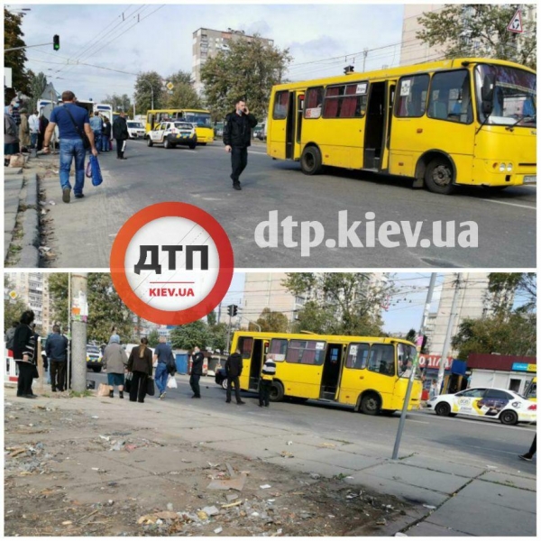 В Киеве водитель маршрутки насмерть сбил пешехода
                                                                                