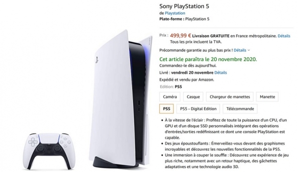 В Сеть случайно попала дата выхода PlayStation 5
В Сеть случайно попала дата выхода PlayStation 5