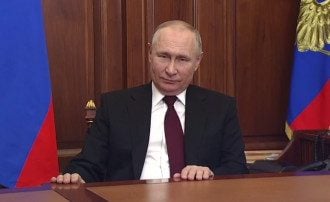 Путин выступил с лживой агрессивной речью в стиле Гитлера
