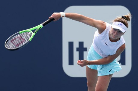 Свитолина вышла в четвертьфинал турнира WTA в Майами