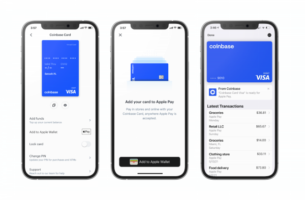 Платите криптовалютой везде: Coinbase объявила о поддержке Apple Pay и Google Pay
Платите криптовалютой везде: Coinbase объявила о поддержке Apple Pay и Google Pay