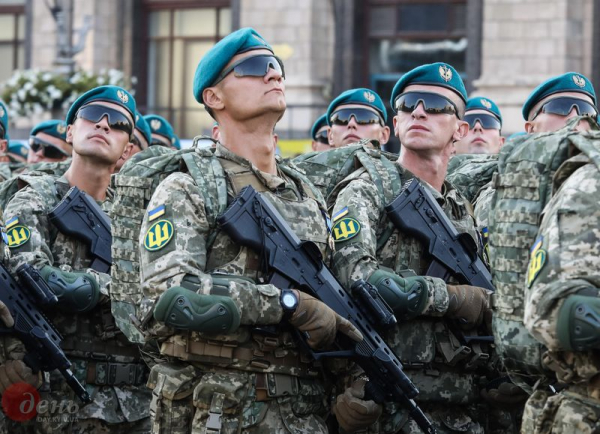 В Киеве состоялась вторая репетиция парада ко Дню Независимости