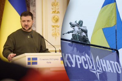 "Украина сделала все, чтобы заявка была удовлетворена": Зеленский ожидает приглашения Украины в НАТО
"Украина сделала все, чтобы заявка была удовлетворена": Зеленский ожидает приглашения Украины в НАТО