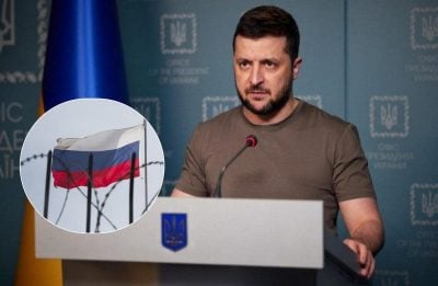 Украина не будет стабилизировать ситуацию, чтобы успокоить РФ - Зеленский
Украина не будет стабилизировать ситуацию, чтобы успокоить РФ - Зеленский