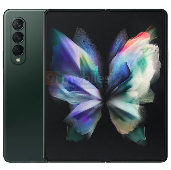 Складной Samsung Galaxy Z Fold3 красуется на рендерах со всех сторон
Складной Samsung Galaxy Z Fold3 красуется на рендерах со всех сторон