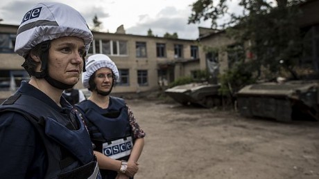 ОБСЕ: На "парадах" в ОРДЛО зафиксировано вооружение оккупантов с нарушением линий отвода