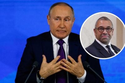 "Не захватил Украину танками, то атакует дронами": глава МИД Британии назвал Путина трусом
