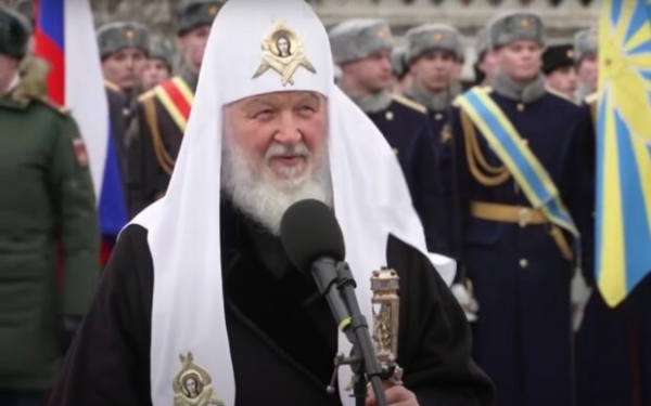 "Христос воскрес и вы воскреснете": патриарх Гундяев призвал россиян идти воевать за "билет в рай" "Христос воскрес и вы воскреснете": патриарх Гундяев призвал россиян идти воевать за "билет в рай"