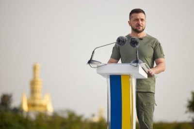 Украина не будет стабилизировать ситуацию, чтобы успокоить РФ - Зеленский
Украина не будет стабилизировать ситуацию, чтобы успокоить РФ - Зеленский