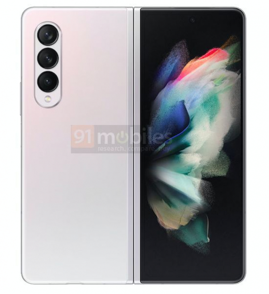 Складной Samsung Galaxy Z Fold3 красуется на рендерах со всех сторон
Складной Samsung Galaxy Z Fold3 красуется на рендерах со всех сторон