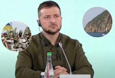 Украина не будет стабилизировать ситуацию, чтобы успокоить РФ - Зеленский
Украина не будет стабилизировать ситуацию, чтобы успокоить РФ - Зеленский