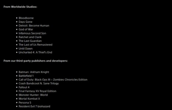 Названы бесплатные игры для подписчиков PlayStation Plus в ноябре — одна из них для PS5
Названы бесплатные игры для подписчиков PlayStation Plus в ноябре — одна из них для PS5