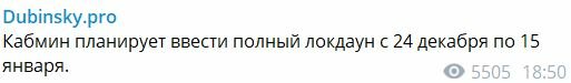 Кабмин планирует полный локдаун на новогодние праздники — "слуга народа" Дубинский Кабмин планирует полный локдаун на новогодние праздники — "слуга народа" Дубинский