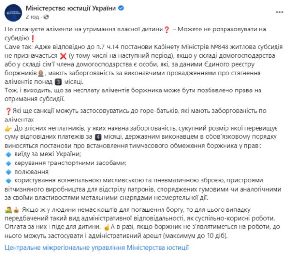Родителям за неуплату алиментов светят жесткие санкции: заберут субсидии, право выезда за границу и не только