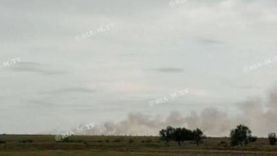 В Мелитополе уничтожили штаб "Единой России", который готовил "референдум"
