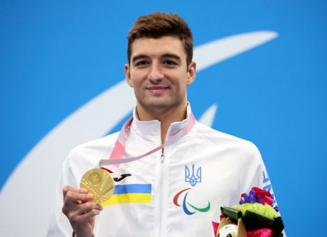 Украинский пловец взял третье "золото" Паралимпиады в Токио Украинский пловец взял третье "золото" Паралимпиады в Токио