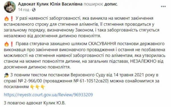 Алименты на совершеннолетних детей: украинцам объяснили, когда придется платить по "проблемным" счетам Алименты на совершеннолетних детей: украинцам объяснили, когда придется платить по "проблемным" счетам