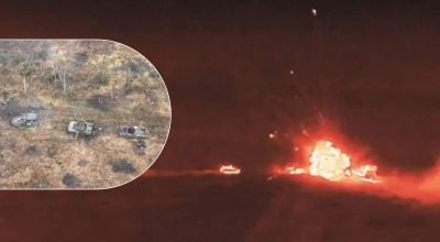 "Поздравили" оккупантов c 23 февраля: в Крынках морпехи ВСУ подняли флаг Украины
"Поздравили" оккупантов c 23 февраля: в Крынках морпехи ВСУ подняли флаг Украины