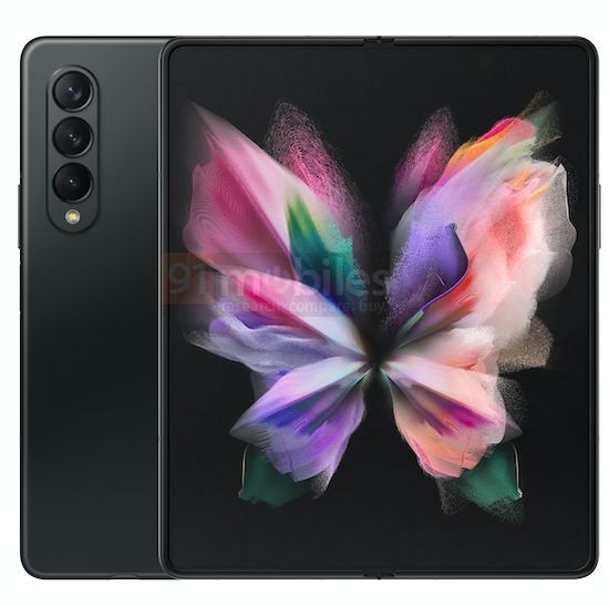 Складной Samsung Galaxy Z Fold3 красуется на рендерах со всех сторон
Складной Samsung Galaxy Z Fold3 красуется на рендерах со всех сторон