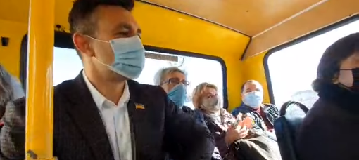 Тищенко оправдался за неуплату проезда и пиар в маршрутке
                                                                                