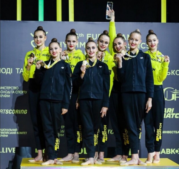 Украинские красавицы стали первыми: сборная Украины выиграла "золото"