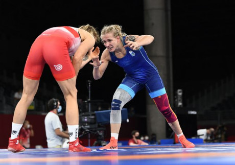 Украинский борчиня Черкасова вышла в полуфинал Олимпиады-2020