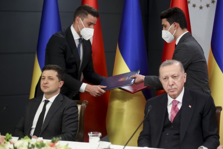 Президенты Украины и Турции подписали совместную декларацию