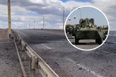 ВСУ нанесли мощный удар по штабу оккупантов в Новой Каховке

