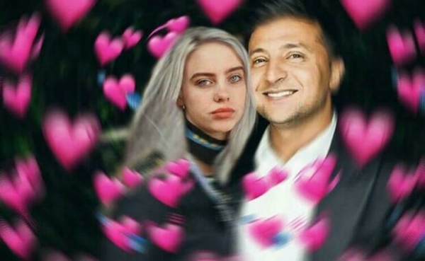 В сети показали "ребенка" Владимира Зеленского и Билли Айлиш, Instagram плачет со смеху В сети показали "ребенка" Владимира Зеленского и Билли Айлиш, Instagram плачет со смеху