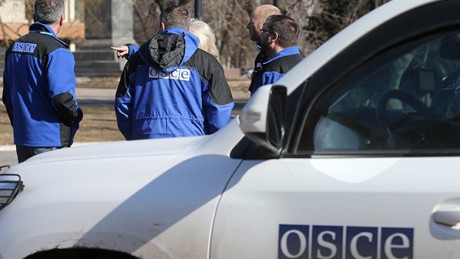 Очередной обстрел оккупантов повредил одну из камер наблюдения ОБСЕ 