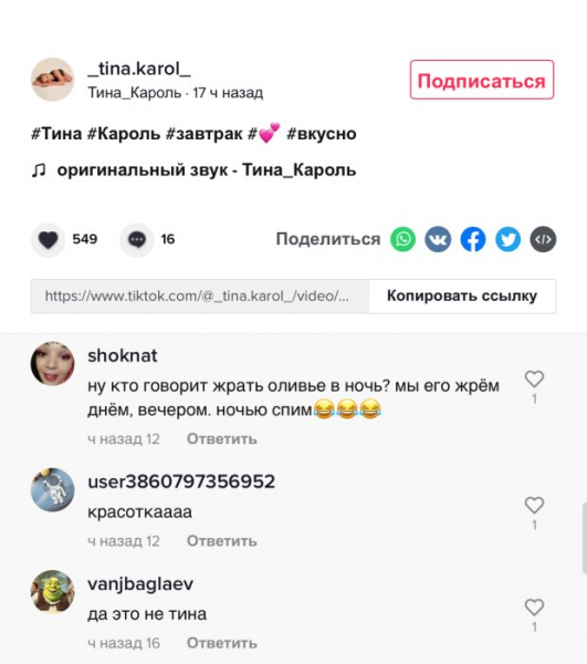 Тина Кароль запретила украинцам есть оливье на Новый год: "Зачем в 12 ночи с майонезом?" Тина Кароль запретила украинцам есть оливье на Новый год: "Зачем в 12 ночи с майонезом?"