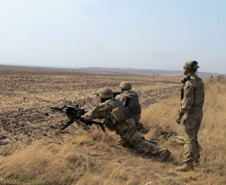 Украинские военные отбили город Счастье, который атаковал российский агрессор
