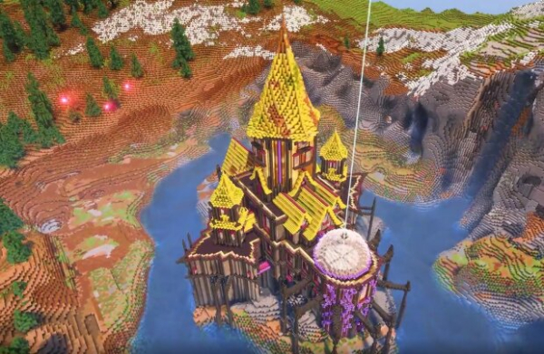 Тур по 12-летнему миру Minecraft: игрок показал, как превратить песочницу в шедевр Тур по 12-летнему миру Minecraft: игрок показал, как превратить песочницу в шедевр