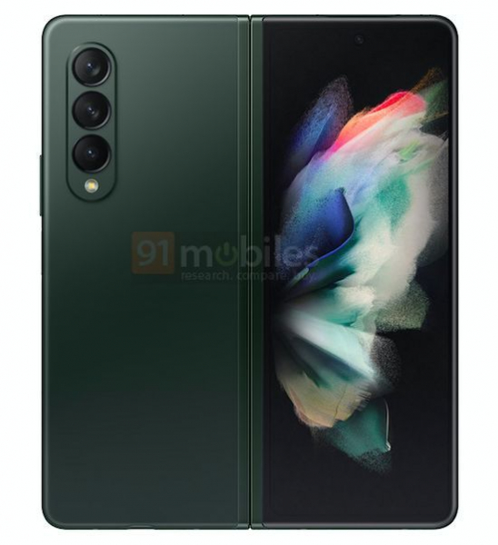 Складной Samsung Galaxy Z Fold3 красуется на рендерах со всех сторон
Складной Samsung Galaxy Z Fold3 красуется на рендерах со всех сторон