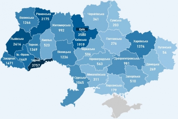 COVID-19 в Украине: за сутки зафиксировали 689 новых случаев