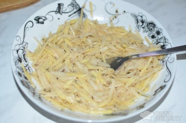Хрустящий картофельный омлет - рецепт простого и вкусного блюда, всего 15 минут времени и вуаля