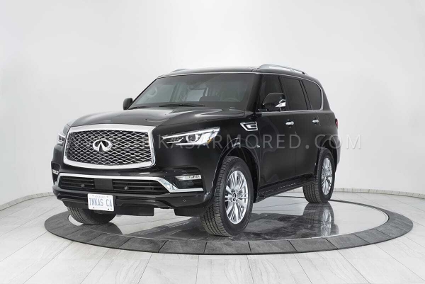 
Самый большой Infiniti превратили в броневик
 