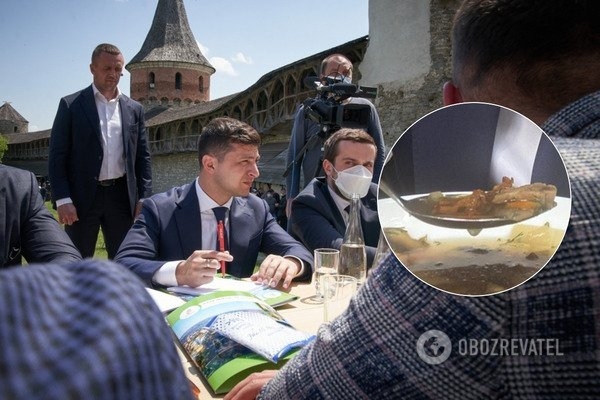 Зеленский похвастался грибной юшкой в Каменце-Подольском. Фото
Зеленский похвастался грибной юшкой в Каменце-Подольском. Фото
