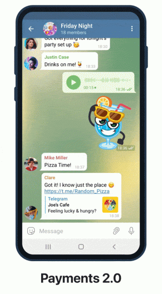 Telegram выпустил большое обновление, которое принесло ряд нововведений
Telegram выпустил большое обновление, которое принесло ряд нововведений