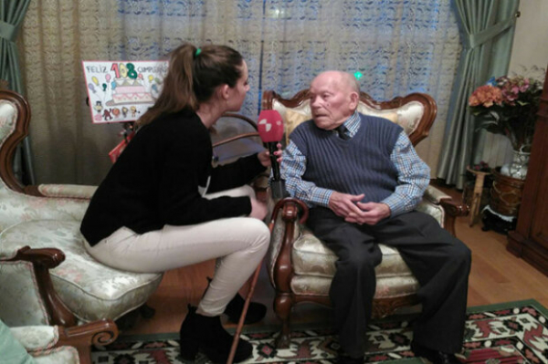 Умер старейший мужчина в мире Сатурнино де ла Фуэнте Гарсия - 113 лет прожил без единого греха