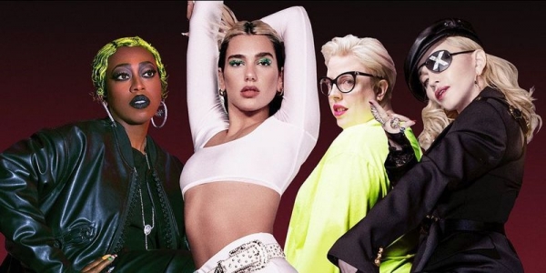 Dua Lipa представила клип на песню, записанную вместе с Мадонной и Мисси Эллиот